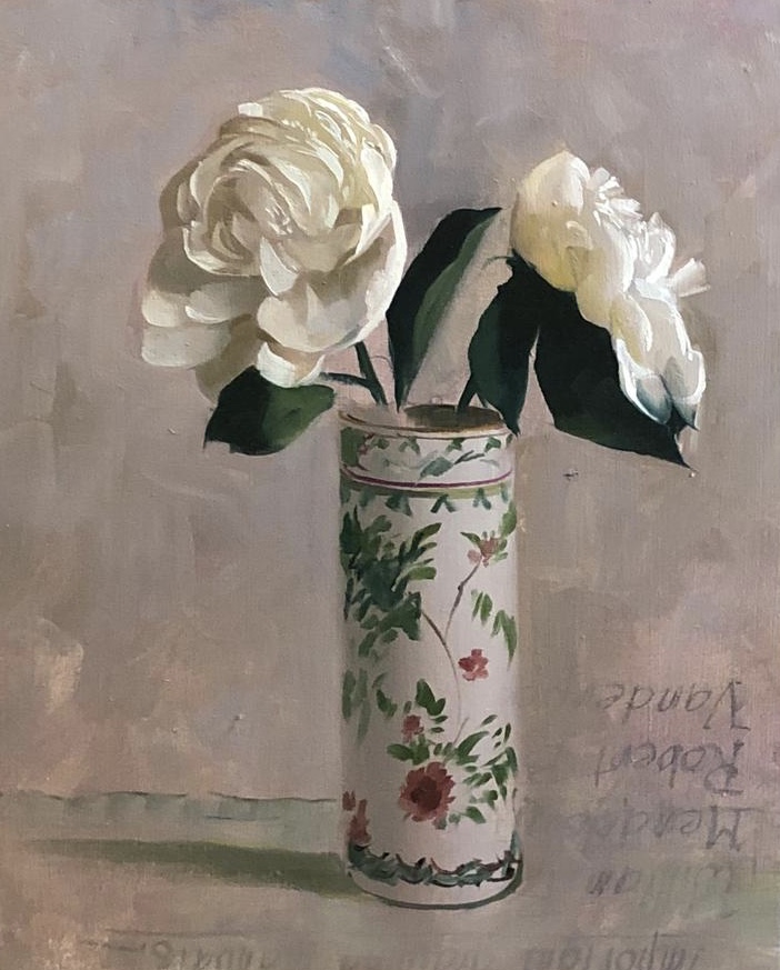 Read more about the article Object Lesson: Winter White,Peonies by Auseklis Ozols