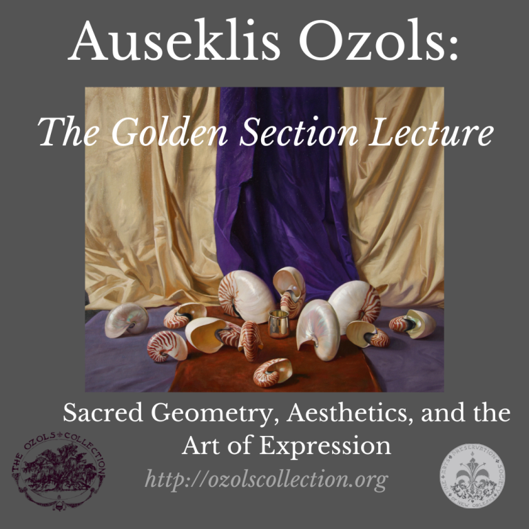Read more about the article Sacred Geometry, Aesthetics, and the Art of Expression: One Day Lecture/Class with Auseklis Ozols