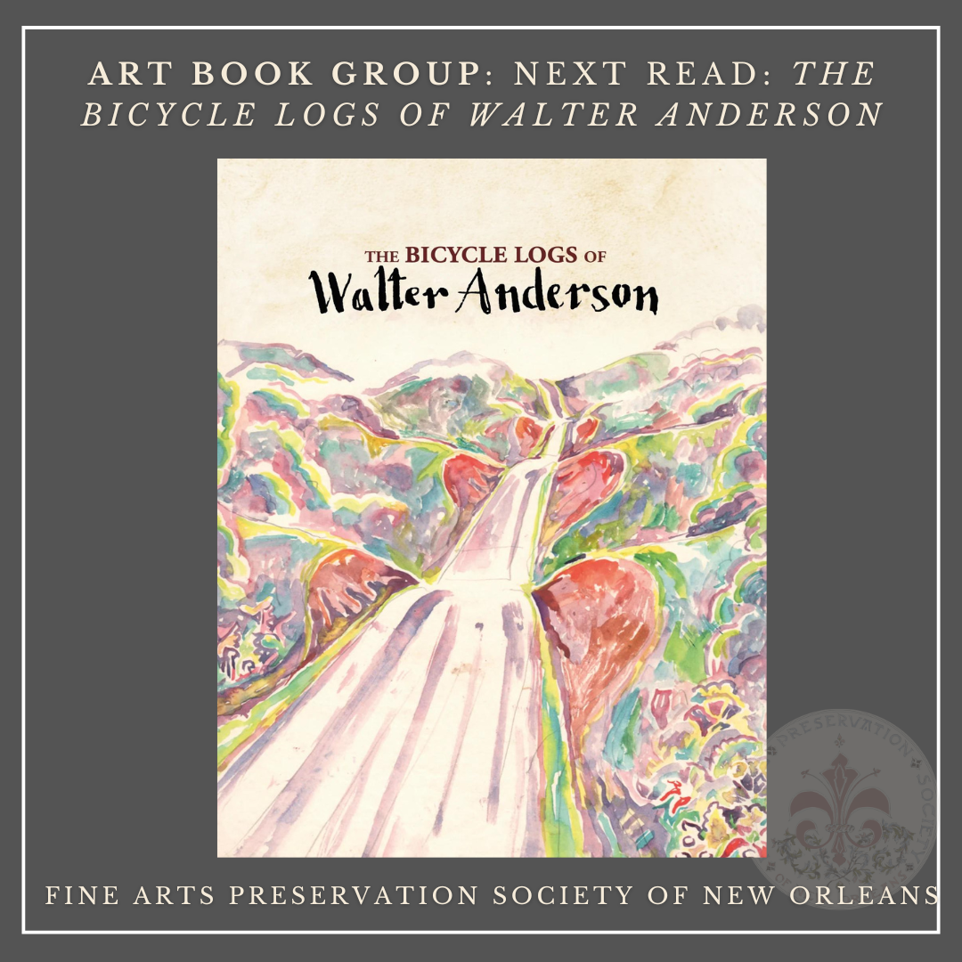 You are currently viewing Art Book Group: Next Read, The Bicycle Logs of Walter Anderson