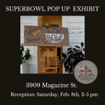 Read more about the article Pop-up Art Exhibit: Something to Take Home, A celebration of New Orleans Imagery, Culture, and Artists